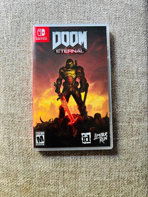 Doom Eternal (Limited Run Games) nintendo switch, Spelcomputers en Games, Games | Nintendo Switch, Zo goed als nieuw, Shooter
