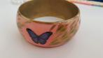 Stalen armband, Sieraden, Tassen en Uiterlijk, Armbanden, Verzenden, Nieuw, Roze, Staal