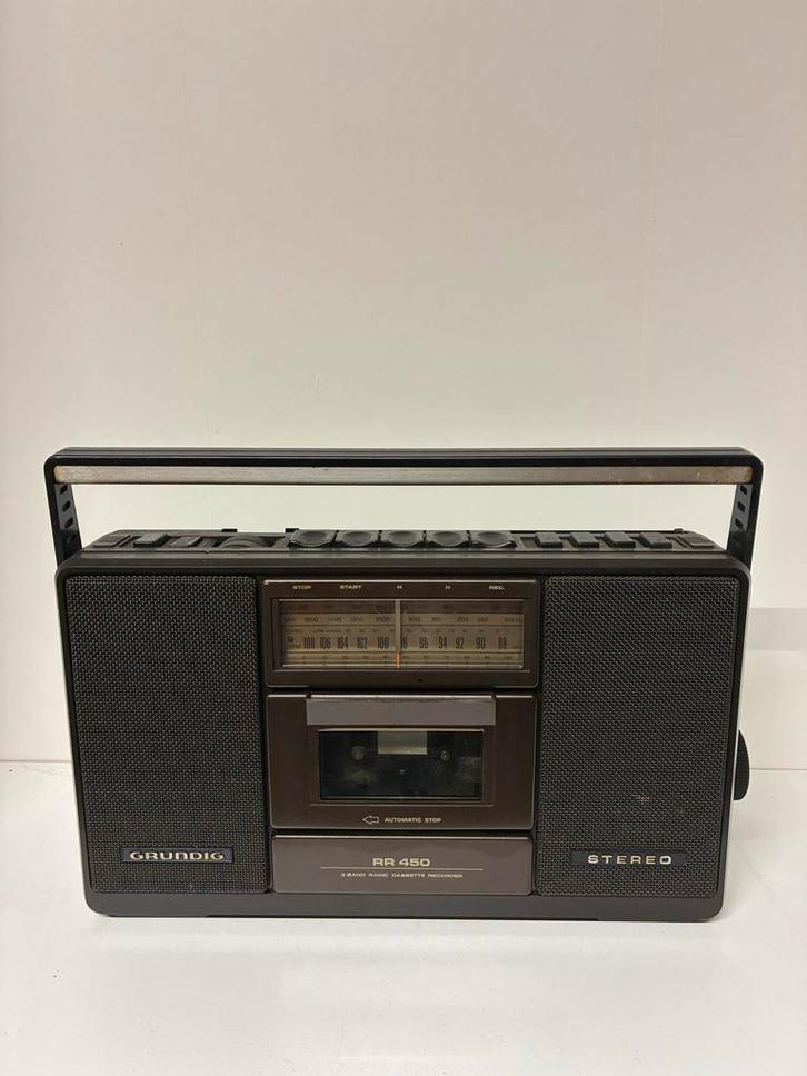 Vintage Radio - Grundig RR 450, Audio, Tv en Foto, Radio's, Gebruikt, Radio, Met cd-speler, Ophalen of Verzenden