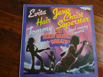 LP - Arcade 20 Rock Musical Greats beschikbaar voor biedingen