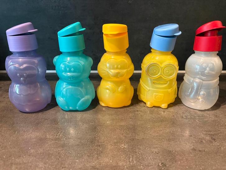 Tupperware Ecoflessen kids, Huis en Inrichting, Keuken | Tupperware, Gebruikt, Overige typen, Ophalen of Verzenden