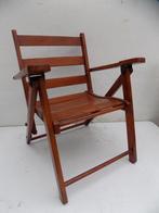 Stoel tafeltje kinderstoel poppenstoel 1960 hout vintage, Antiek en Kunst, Ophalen of Verzenden