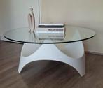 Vintage salontafel space age, Ophalen, Gebruikt, 100 tot 150 cm, Rond