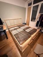 IKEA Björksnäs bedframe 160x200 - Zonder lattenbodem, Ophalen, Beige, Tweepersoons, Zo goed als nieuw
