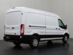 Ford Transit 2.0TDCi 130PK L3H2 | Airco | Cruise | 3-Zits |, Stof, Gebruikt, Wit, Ford