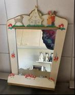 Mooie houten spiegel voor de kinderkamer Met hertje,, Ophalen of Verzenden, Zo goed als nieuw, Spiegel