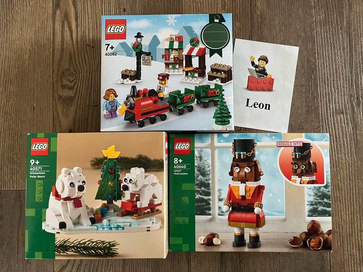 Lego Kerstsets 40262 40571 40640 nieuw in ongeopende doos !, Kinderen en Baby's, Speelgoed | Duplo en Lego, Nieuw, Lego, Complete set