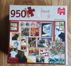 Jumbo Puzzel - Francien - Cat Portraits - 950 stukjes, Ophalen of Verzenden, 500 t/m 1500 stukjes, Nieuw, Legpuzzel