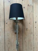 Elegante Wandlamp met Zwarte Kap. Fakkel. Toorts, Huis en Inrichting, Lampen | Wandlampen, Ophalen of Verzenden, Gebruikt, Stof
