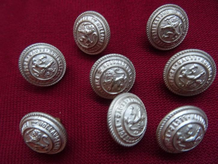 Koninklijke Hollandsche Lloyd uniform knopen uniformknopen, Verzamelen, Scheepvaart, Zo goed als nieuw, Overige typen, Motorboot of Zeilboot