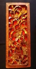 Antiek Chinees deurpaneel, Ophalen of Verzenden