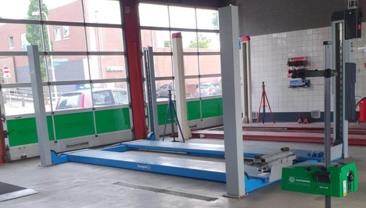 Ravaglioli 4400 4-koloms hefbrug, 4000 kg incl krik 3000 kg, Auto diversen, Autogereedschap, Gebruikt, Ophalen