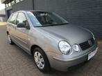 Volkswagen Polo 1.4 55KW 2005 Airco 4 Deurs Frisse Auto, Voorwielaandrijving, 74 pk, Zwart, 4 cilinders