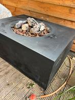 Happy cocooning vuurtafel rechthoek antraciet zie link, Tuin en Terras, Ophalen, Gebruikt