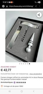 Sommeliersset in doos - Nieuw!, Antiek en Kunst, Ophalen of Verzenden