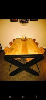 Eettafel, Huis en Inrichting, Ophalen, 200 cm of meer, 50 tot 100 cm, Zo goed als nieuw