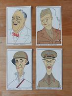 Ansichtkaarten 1940-1945, karikaturen, Verzamelen, Ansichtkaarten | Themakaarten, Ophalen of Verzenden, 1940 tot 1960, Ongelopen