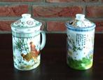 theemokken China porselein, met infuser,  volgnr 8, Antiek en Kunst, Ophalen of Verzenden