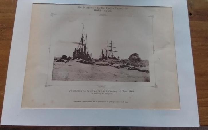 Nederlandse Pool-Expeditie 1882-1883, Antiek en Kunst, Kunst | Tekeningen en Foto's, Ophalen of Verzenden