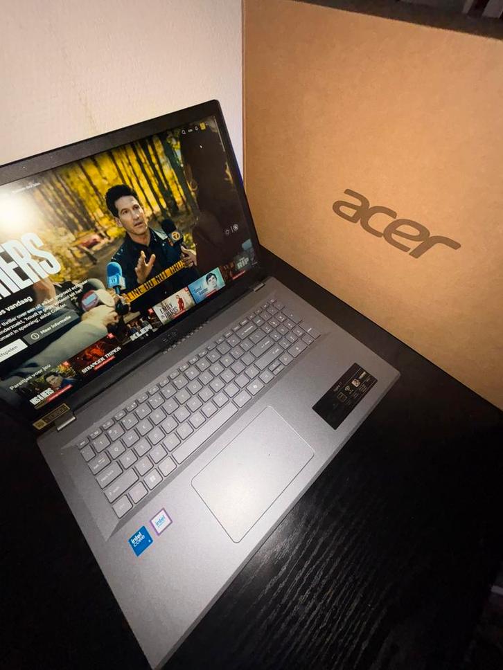 Acer Aspire 17 Laptop | A17-51M | Grijs, Computers en Software, Windows Laptops, Zo goed als nieuw, 17 inch of meer, SSD, 2 tot 3 Ghz