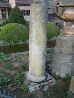 oude natuurstenen zuil, Ophalen, Gebruikt