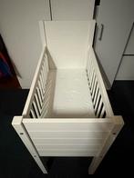 Witte wieg met lattenbodem en tencel matras, Kinderen en Baby's, Babywiegjes en Ledikanten, Ophalen, Zo goed als nieuw, Wieg