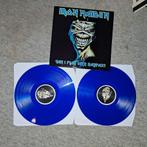 Iron maiden - Can I play with halifax?  2 lp blauw vinyl, Ophalen of Verzenden, Zo goed als nieuw