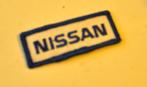 Nissan  Patch opnaai embleem 6x2,5cm, Verzamelen, Automerken, Motoren en Formule 1, Ophalen of Verzenden, Zo goed als nieuw, Auto's