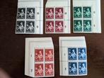 NL 1938 KINDERZEGELS in blokken van 4 PLAATFOUT 314 PM12, Verzenden, T/m 1940, Postfris