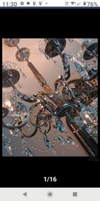 2 zeer exclusieve  kroonluchters met Swarovski kristallen, Ophalen, Zo goed als nieuw