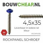 Rockpanelschroeven A4 maten 4.5x25-35-50mm Bouwcheap ., Nieuw, Ophalen of Verzenden