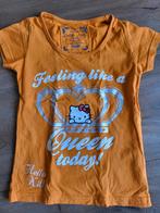 Koningsdag hello kitty 116/122, Meisje, Gebruikt, Shirt of Longsleeve, Ophalen