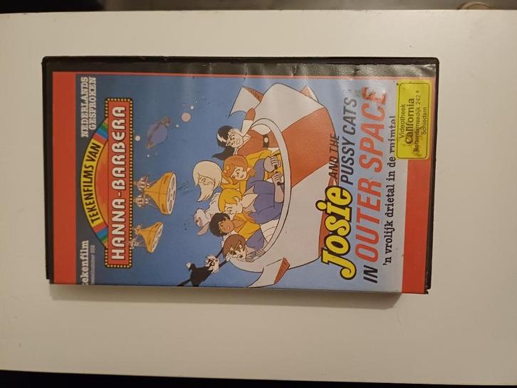 VHS Josie and the Pussycats in Outer Space – Hanna-Barbera, Cd's en Dvd's, VHS | Kinderen en Jeugd, Gebruikt, Tekenfilms en Animatie
