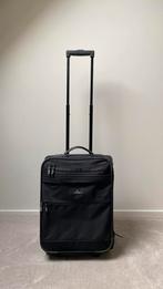 Koffer handbagage zwart met wieltjes, Sieraden, Tassen en Uiterlijk, Koffers, Ophalen, 50 tot 60 cm, Hard kunststof, Zo goed als nieuw