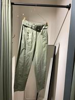 Numph high waist broek lichtgroen 34 xs, Kleding | Dames, Ophalen of Verzenden, Zo goed als nieuw, Maat 34 (XS) of kleiner, Lang