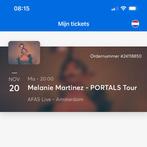melanie martinez concert kaartjes 20 november AFAS amsterdam, Tickets en Kaartjes, November