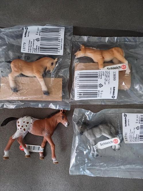 Schleich  veulens, Verzamelen, Dierenverzamelingen, Nieuw, Ophalen of Verzenden