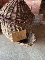 Aardappel/uien mand, Huis en Inrichting, Woonaccessoires | Schalen en Manden, Ophalen of Verzenden, Zo goed als nieuw, Rond, Riet