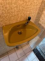 Vintage Fonteintje - Retro Badkamer, Huis en Inrichting, Badkamer | Badkamermeubels, Ophalen, Minder dan 50 cm, Gebruikt, Minder dan 100 cm