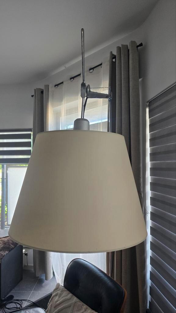 Originele Tolomeo Vloerlamp, Huis en Inrichting, Lampen | Vloerlampen, Gebruikt, 200 cm of meer, Metaal, Stof, Ophalen of Verzenden