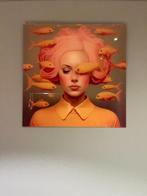 Chique schilderij 'Orange' op plexiglas - Blikvanger!, Ophalen