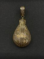 14 Karaat - Goud - Hanger - Geld zak - Dollar Teken - 9,11Gr, Sieraden, Tassen en Uiterlijk, Kettinghangers, Ophalen of Verzenden