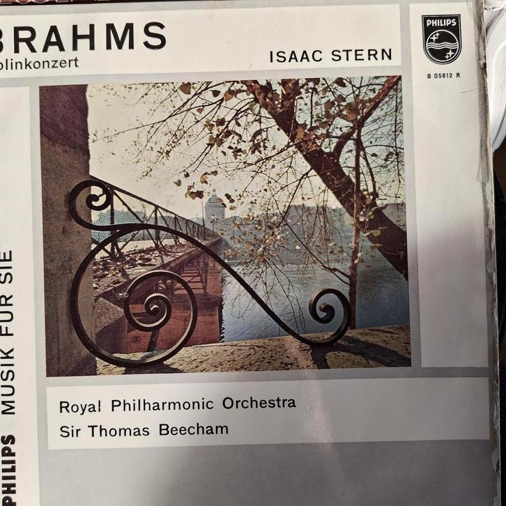 Brahms Vioolconcert - Philips Klassieker, Cd's en Dvd's, Vinyl | Klassiek, Zo goed als nieuw, Romantiek, Orkest of Ballet, 12 inch