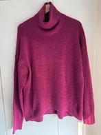 Vero Moda fuchsia turtleneck sweater Size M shiny texture, Kleding | Dames, Truien en Vesten, Maat 38/40 (M), Vero Moda, Ophalen of Verzenden