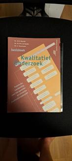 Basisboek kwalitatief onderzoek, Ophalen of Verzenden, Beta, Zo goed als nieuw, HBO