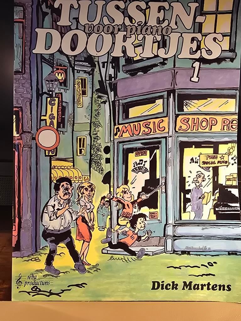 Tussen Door Tussendoortjes voor Piano 1 - Dick Martens, Ophalen of Verzenden, Zo goed als nieuw, Keyboard, Artiest of Componist