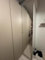 IKEA PAX hoek-kledingkast – met spiegeldeur, Huis en Inrichting, Ophalen, Zo goed als nieuw, 50 tot 75 cm, 200 cm of meer