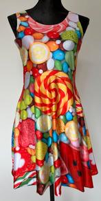 “Snoep”jurkje maat 36 A-lijn, Kleding | Dames, Jurken, Verzenden, Zo goed als nieuw, Maat 36 (S), Boven de knie