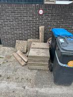 Gratis Grindtegels, Tuin en Terras, Tegels en Klinkers, Ophalen, Gebruikt, Minder dan 5 m², Grind