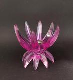 Vintage Friedel Ges Gesch made in Germany lucite kandelaar, Ophalen of Verzenden, Overige materialen, Minder dan 25 cm